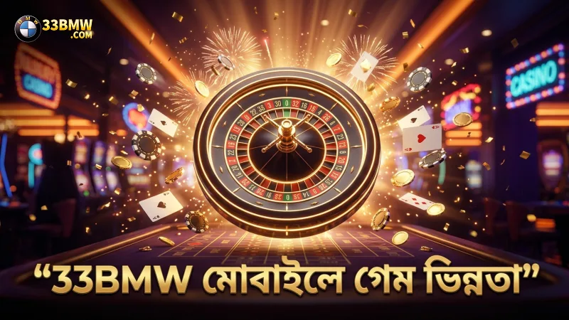 গেমের বৈচিত্র্যময় মোবাইল অভিজ্ঞতা 33BMW ক্যাসিনোতে