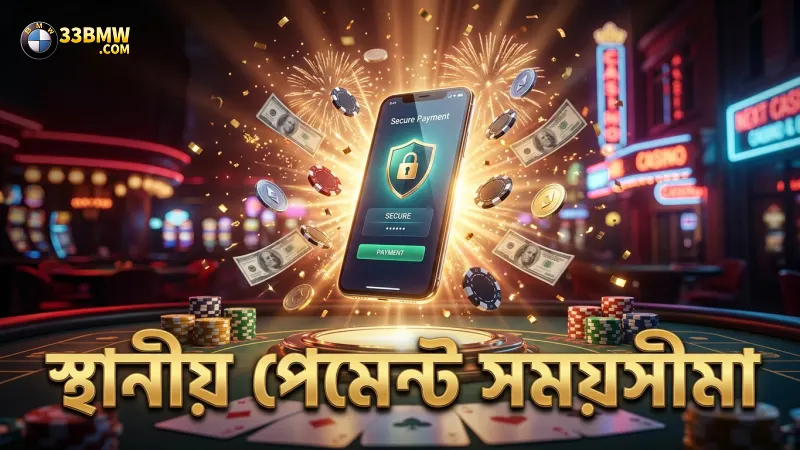 বাংলাদেশি খেলোয়াড়দের জন্য স্থানীয় পেমেন্ট সিস্টেমের বাস্তব সময়সীমা