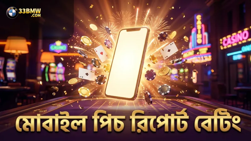 মোবাইলে পিচ রিপোর্ট দেখে বেটিং আরও কার্যকর হয়