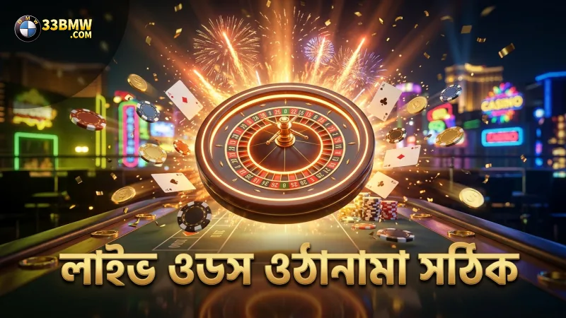 লাইভ ওডসের ওঠানামা ম্যাচের গতির সাথে সামঞ্জস্যপূর্ণ।