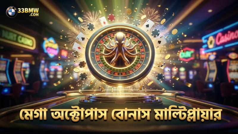 মেগা অক্টোপাস বোনাস রাউন্ডে মাল্টিপ্লায়ার বাড়ান যত্নসহকারে