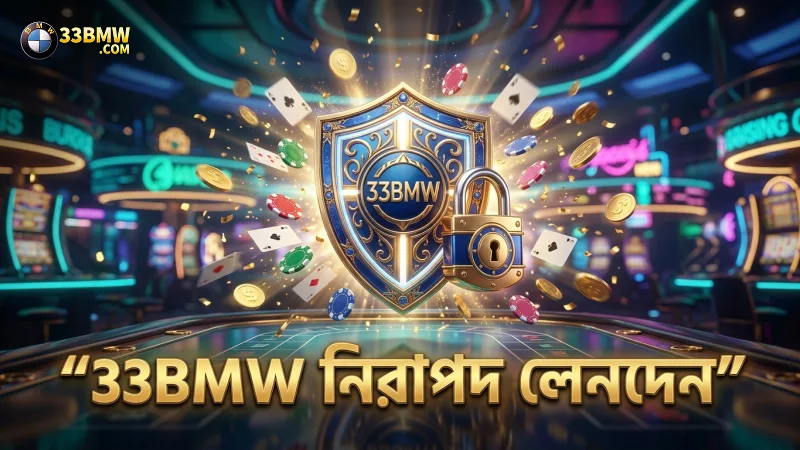 33BMW নিরাপদ লেনদেন এবং খেলোয়াড় সুরক্ষা নিশ্চিত করে।