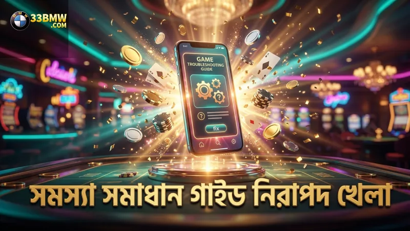 গেম খেলার সময় সাধারণ সমস্যার সঠিক সমাধান পাওয়া যায়।
