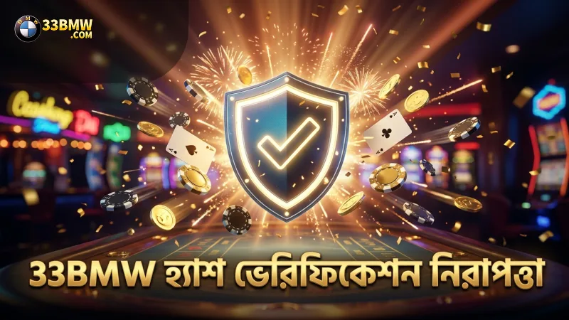 হ্যাশ ভেরিফিকেশন পদ্ধতি গেমের সততা যাচাইয়ের জন্য ব্যবহৃত হয়